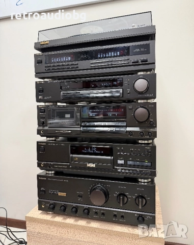 🔉ТОП ретро аудио система TECHNICS - class AA - Усилвател, Дек, CD, тунер, еквалайзер и грамофон🔉, снимка 2 - Аудиосистеми - 52750959