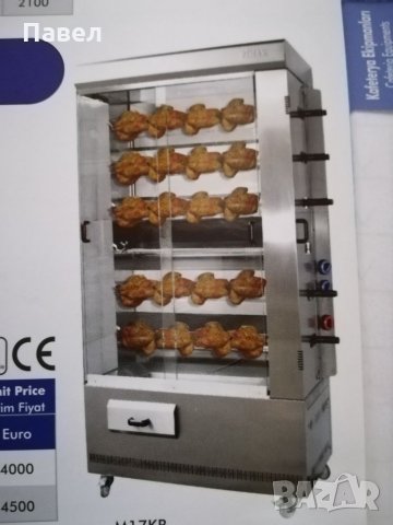 Газов грил за пилета със защита и Евро сертификат СЕ, снимка 14 - Обзавеждане за заведение - 27430526