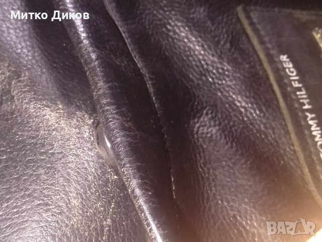 Tommy Hilfiger маркова раница 40х31х13см естествена кожа, снимка 7 - Раници - 44049102