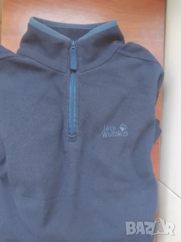 Jack Wolfskin 100% оригинална дамска спортна поларена блуза , снимка 2 - Суичъри - 48987584