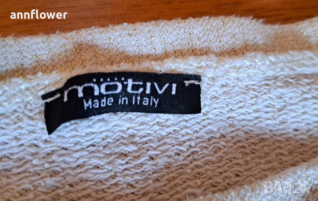 Ефектен пуловер Motivi made in Italy , снимка 15 - Блузи с дълъг ръкав и пуловери - 40140699