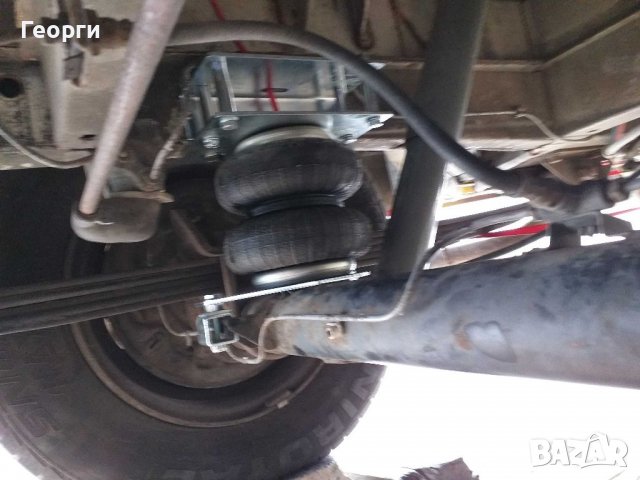 Продавам въздушни възг лавници за кемпер,бус-пълен кит за FIAT Ducato 