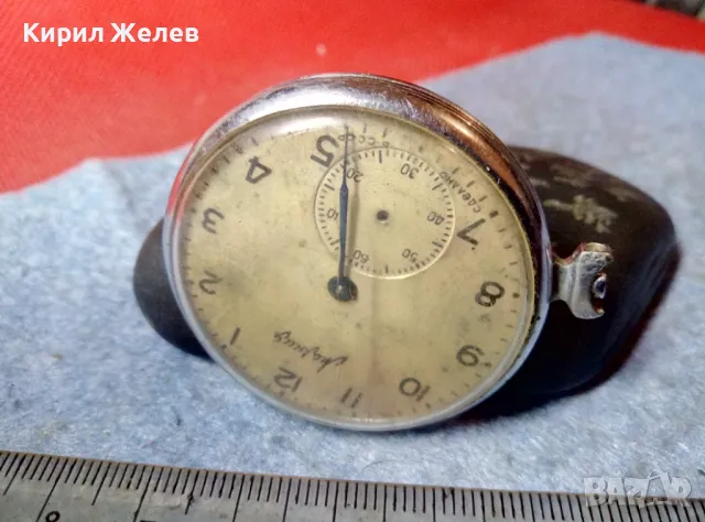 МОЛНИЯ 15 КАМНЕЙ СДЕЛАНО в СССР Стар КОЛЕКЦИОНЕРСКИ РУСКИ ДЖОБЕН ЧАСОВНИК МЪЛНИЯ За РЕМОНТ 49332, снимка 9 - Антикварни и старинни предмети - 48288702