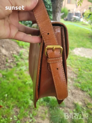 Dickens collection ЕСТЕСТВЕНА кожа кафява чанта (250$ в интернет), снимка 14 - Чанти - 50611484