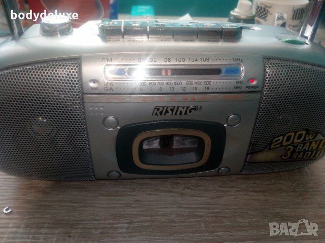 Rising RS-702 радиокасетофон, снимка 3 - Радиокасетофони, транзистори - 23737766