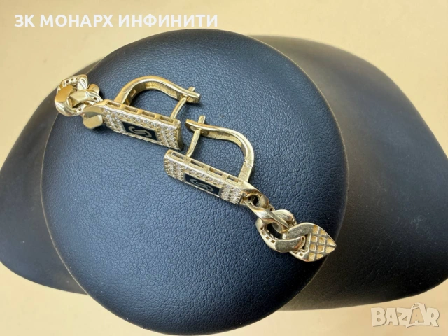 Златни обеци /585/, снимка 4 - Обеци - 53489627