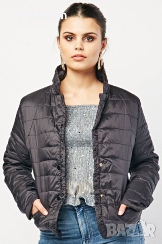 Черно пролетно яке, снимка 2 - Якета - 28741686