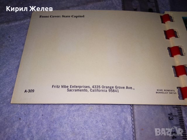 САКРАМЕНТО КАЛИФОРНИЯ Стар МИНИ ФОТО-АЛБУМ с КРАСИВИ КОЛЕКЦИОНЕРСКИ СНИМКИ / ПОЩЕНСКИ КАРТИЧКИ 35554, снимка 3 - Колекции - 39421051