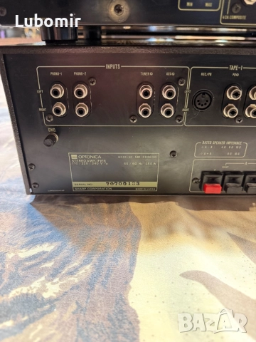 Сет OPTONICA/Sharp/ Усилвател и тунер в много добро състояние,, снимка 5 - Ресийвъри, усилватели, смесителни пултове - 52445978