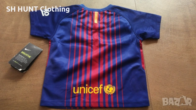 NIKE FC BARCELONA Baby Football T-Shirt Размер 12-18 месеца бебешка тениска Барселона 35-60, снимка 12 - Други - 53297449