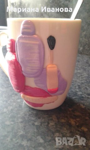 декорирани чаши и лъжички, снимка 8 - Ръчно изработени сувенири - 27371224