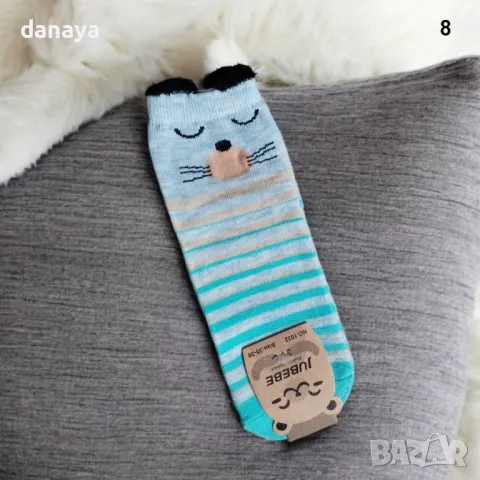 2178 Дестки чорапи Животни с ушички, 35-38 номер, снимка 10 - Чорапи - 32972812