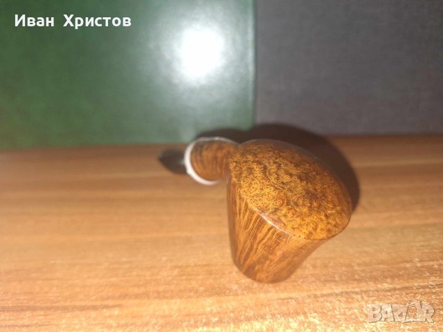 Лула-"Вулкано" от българския майстор Георги Бояджиев,красива,ръчно направена,висок клас,като НОВА!, снимка 17 - Лули - 44015595