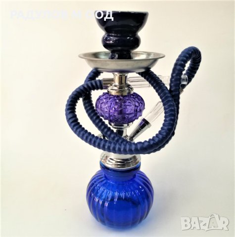 Наргиле 29 см, три цвята / 5053, снимка 4 - Наргилета - 35465863