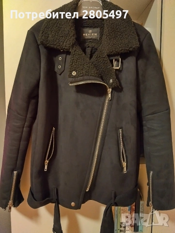 Дамско топло яке М р-р, снимка 3 - Якета - 53565887