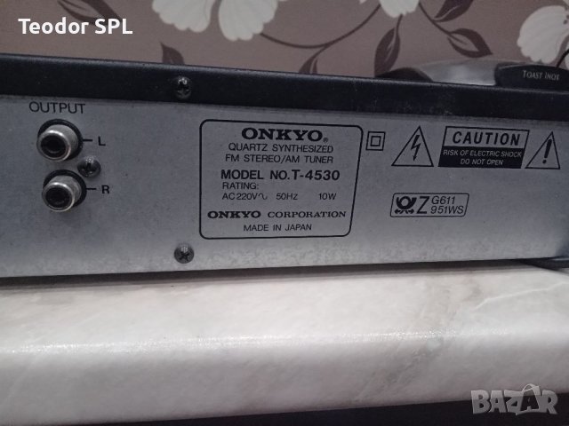 Onkyo fm tuner фм тунер , снимка 10 - Радиокасетофони, транзистори - 38342520