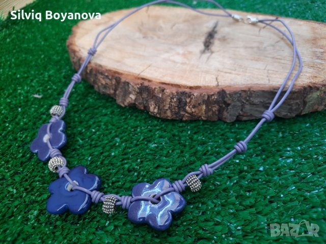 Колиета от керамика , снимка 4 - Колиета, медальони, синджири - 27981359