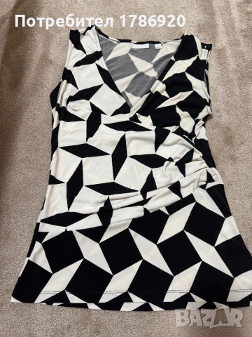 Стилен потник с 3D геометричен принт New York & Company