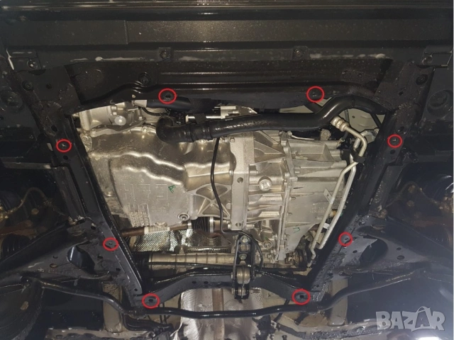 Метална кора под двигател и скоростна кутия Dacia Sandero 2012г – 2020г, снимка 5 - Аксесоари и консумативи - 53289600