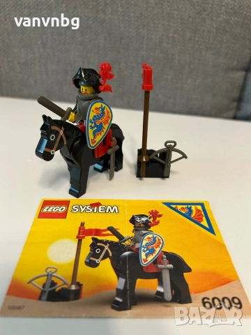 Lego Castle 6009 - Black Knight, снимка 2 - Конструктори - 51691979