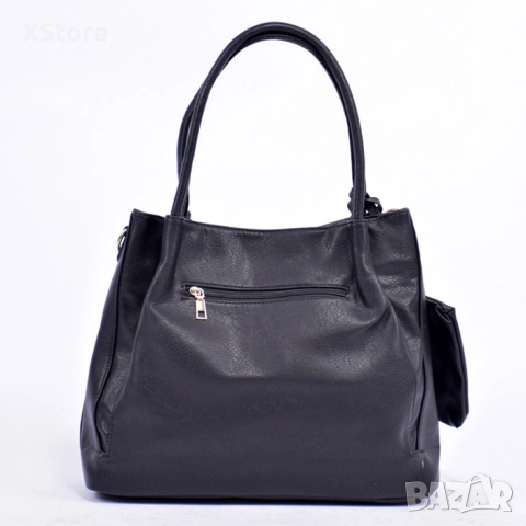 Елегантна и практична дамска чанта с включено портмоне, снимка 10 - Чанти - 52585194