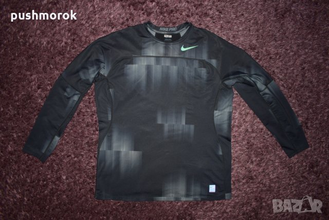 Nike PRO Hyperwarm Long Sleeve Men's Shirt, снимка 1 - Спортни дрехи, екипи - 28346606