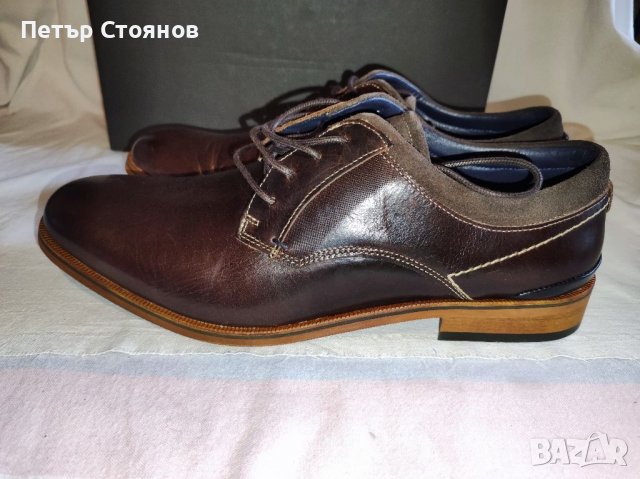 Стилни мъжки обувки от естествена кожа Oliver Jacob №43