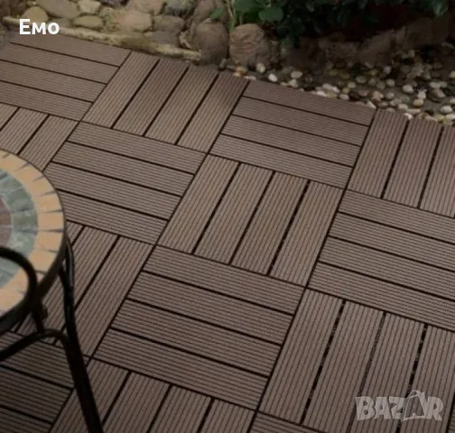 Уникално красив сглобен декинг под 1бр, снимка 8 - Декорация за дома - 48615424