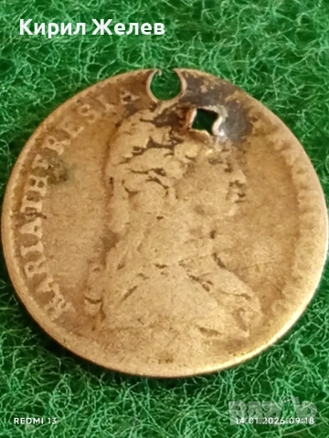 Сребърна монета 6 кройцера Мария Терезия Австрия за КОЛЕКЦИЯ 52896, снимка 5 - Нумизматика и бонистика - 53092801