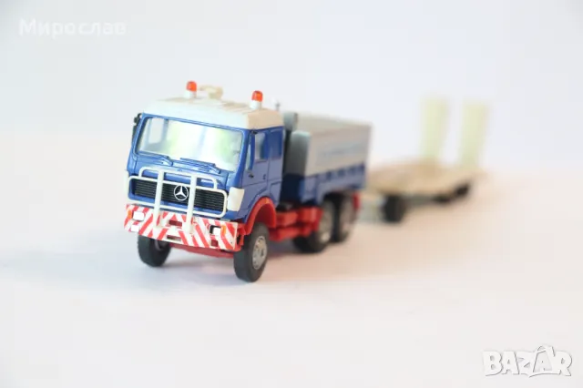 HERPA H0 1/87 MERCEDES ТЕЖКОТОВАРЕН ПРЕВОЗ КАМИОН МОДЕЛ, снимка 5 - Колекции - 50125011