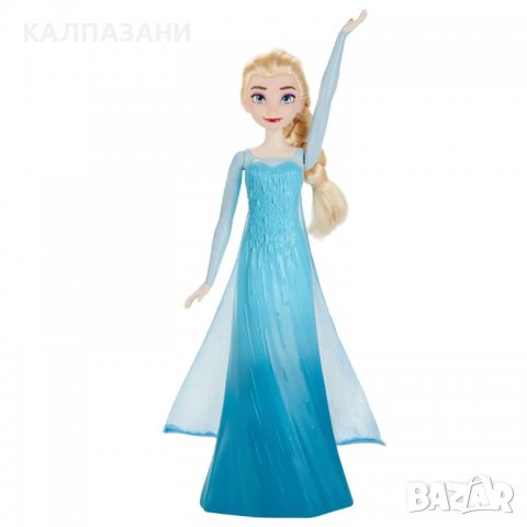 DISNEY FROZEN II Кукла Елза Royal Reveal с трансформиращ се тоалет F3254, снимка 4 - Кукли - 38519295