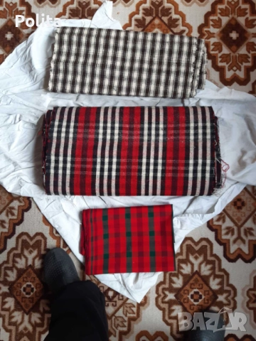 Вълнени родопски торби и плат различни видове, снимка 6 - Платове и дамаски - 52027419
