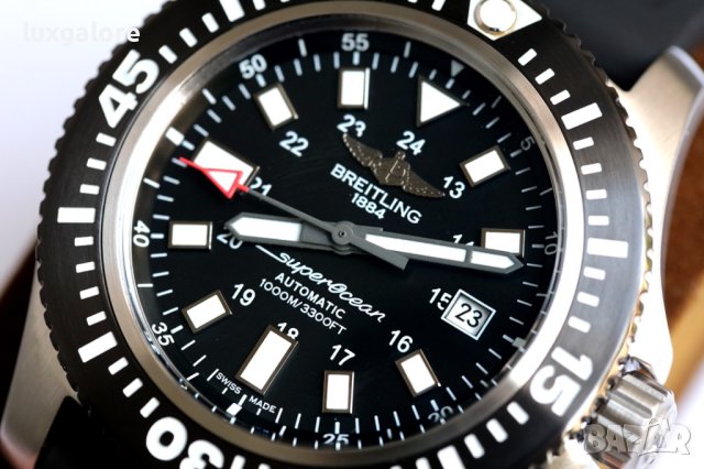 Мъжки часовник Breitling Superocean Special Black с автоматичен механизъм, снимка 4 - Мъжки - 43515179