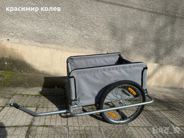 немско товарно ремарке за велосипед, снимка 2 - Велосипеди - 53408430