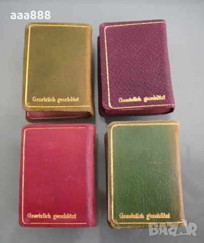 Комплект миниатюрни книги Liliput-Bibliothek, снимка 8 - Антикварни и старинни предмети - 27461158