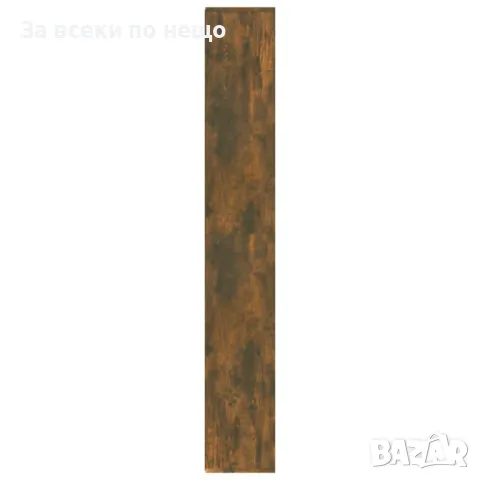 Библиотека, опушен дъб, 155x24x160 см Код P304, снимка 7 - Други - 49783530