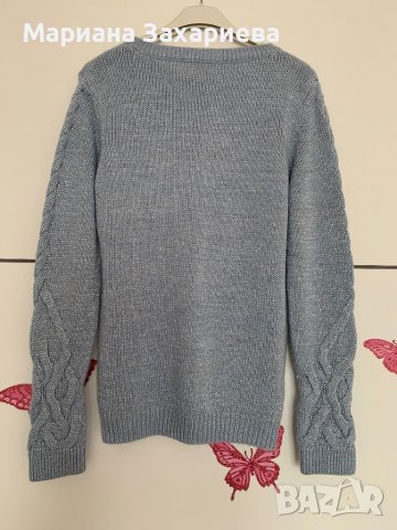 Дамска блуза (пуловер), размер XS-S, снимка 5 - Блузи с дълъг ръкав и пуловери - 39311483