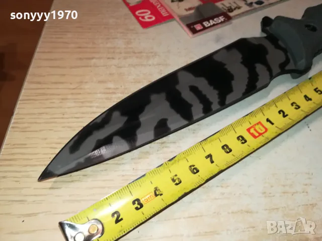 НОЖ 30СМ КАМУФЛАЖЕН ОСТЪР ЯК 1203252030, снимка 11 - Ножове - 49469878
