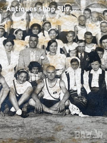 Стара царска снимка на футболен отбор №1834, снимка 3 - Антикварни и старинни предмети - 35553548