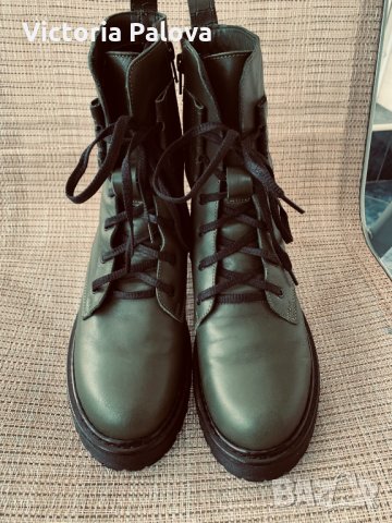 Модерни боти-ботуши,естествена кожа, снимка 6 - Дамски боти - 35576451