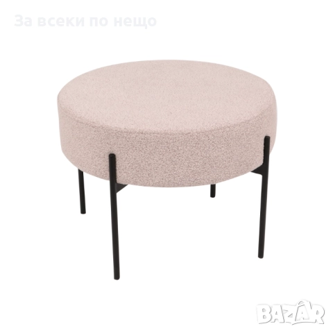 Табуретка RON РОЗОВО/черно Код P1633, снимка 6 - Дивани и мека мебел - 52924589