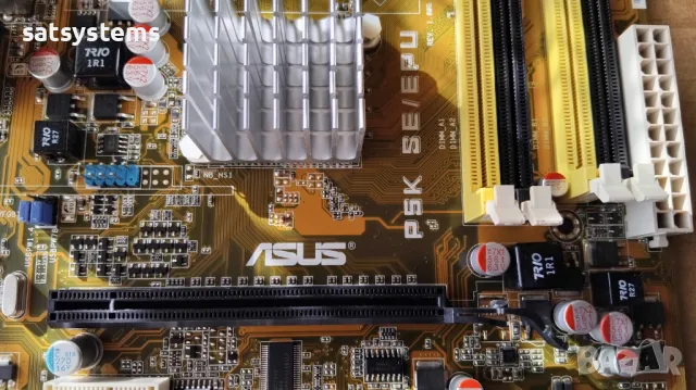 Дънна платка Asus P5K SE/EPU Socket 775 CPU+FAN, снимка 4 - Дънни платки - 49220662