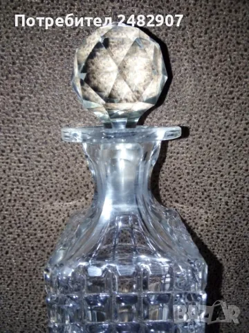 Старо кристално шишенце, снимка 6 - Антикварни и старинни предмети - 49130397