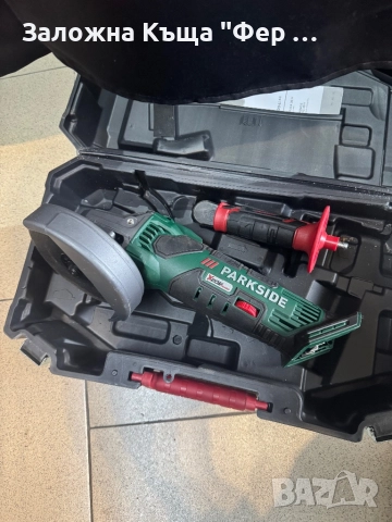 Комплект винтоверт и ъглошлайф Parkside, снимка 7 - Други инструменти - 52321257
