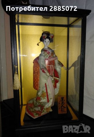 Японска авторска кукла, снимка 3 - Антикварни и старинни предмети - 32263624