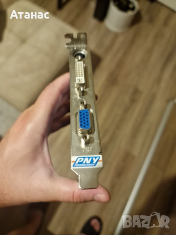 ATI 9600 256MB DDR 128bit PNY + подарък ATI 9550 CANYON CN-AG955-71, снимка 7 - Видеокарти - 51690401