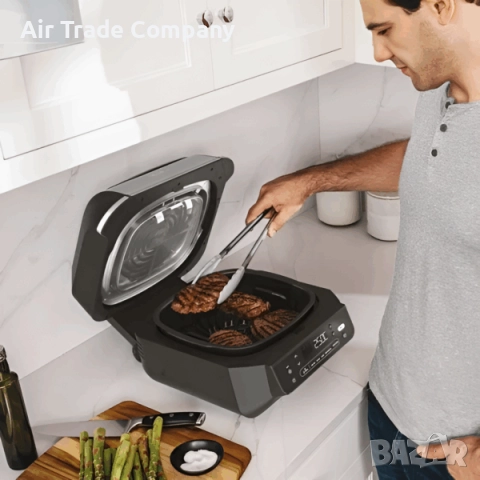 Грил и Фритюрник с горещ въздух, 5-в-1, Ninja EG351EU, снимка 9 - Фритюрници - 51687221