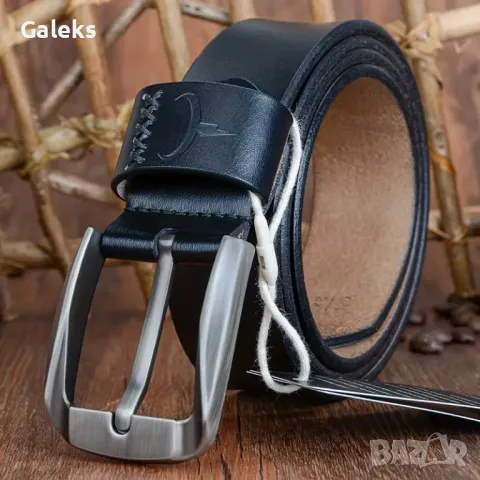 Премиум* Мъжки Ежедневен Спортен Колан COWATHER*/ Естествена телешка кожа!, снимка 8 - Колани - 49927906