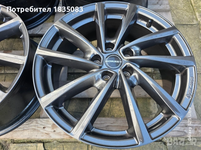 Лети джанти 18ки 5х112 Borbet, снимка 6 - Гуми и джанти - 53044161