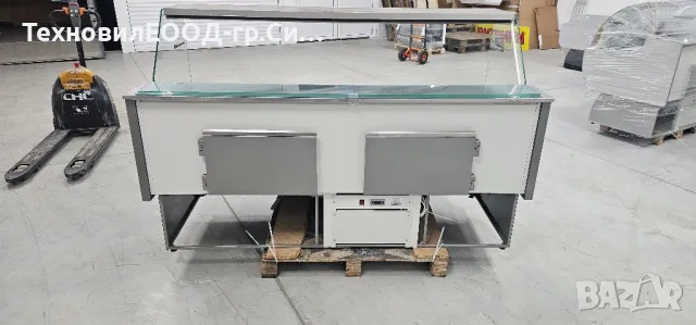 Хладилна витрина 200х90, снимка 4 - Витрини - 48398949